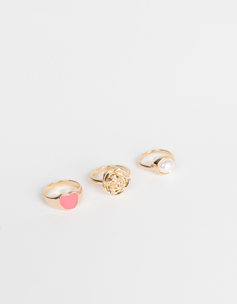 Set De Anillos 