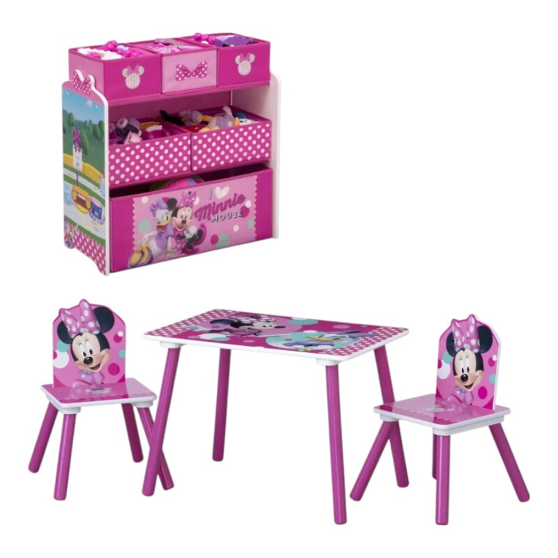 Set mesa y organizador Minnie Mouse Disney Set mesa y organizador Minnie Mouse Disney