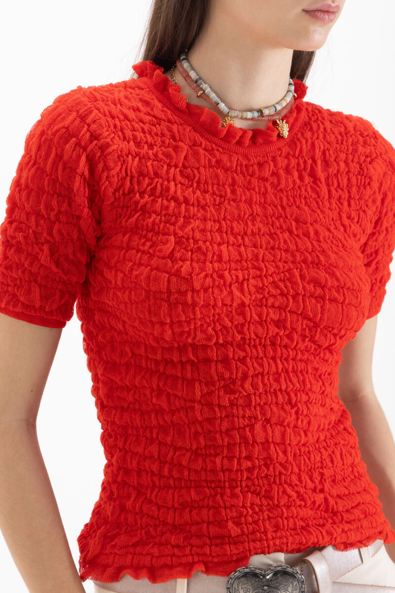 TOP CHARLOTTE Bordo