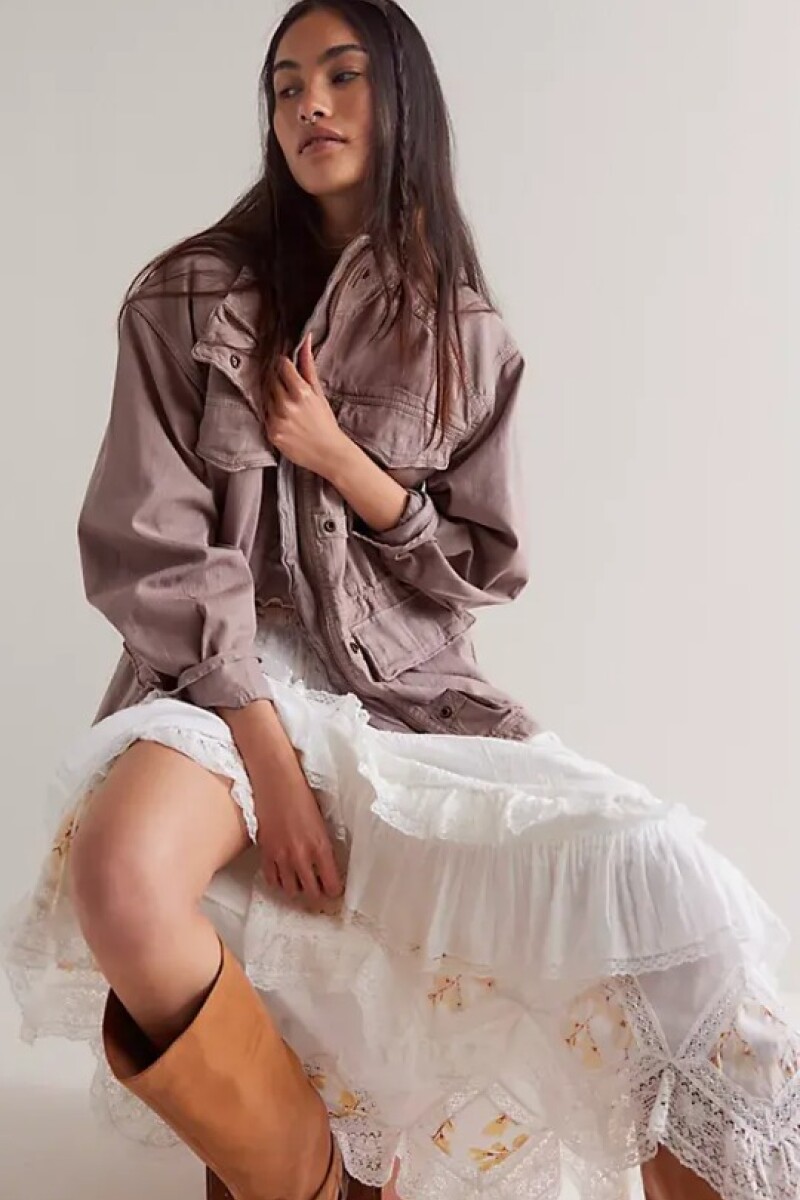 CHAQUETA UTILITY ARYA Violeta