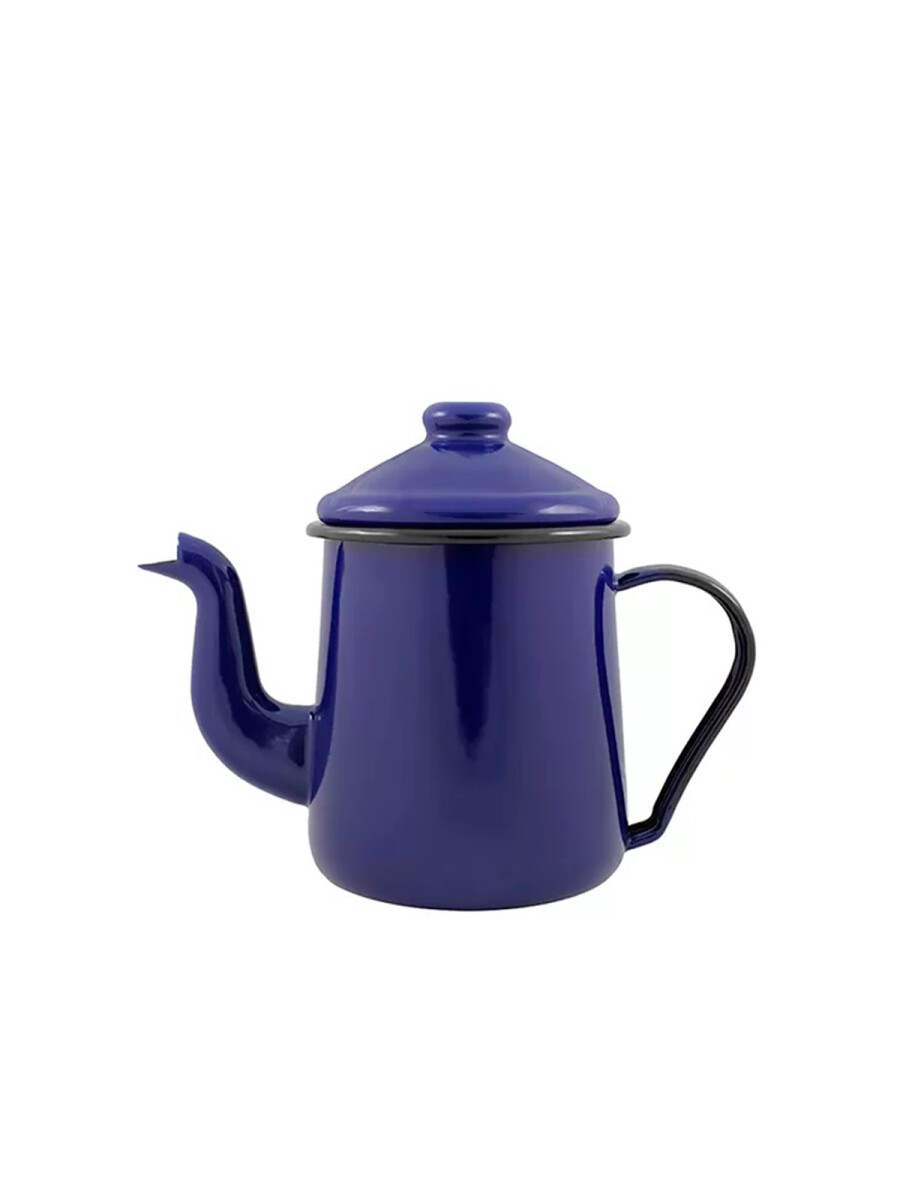 Tetera / Cafetera Enlozada Mediana - Azul 