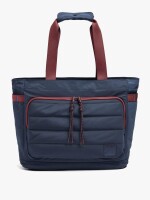 Bolso De Fin De Semana De Nylon azul-marino