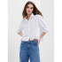 V-LS CROPPED POPLIN SHIRT OPTIC WHITE V6