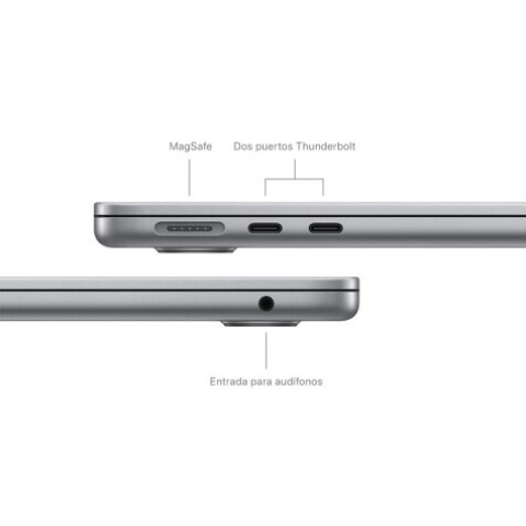 Apple MacBook Air 13" (8GB RAM 256GB, Chip M3, CPU de 8 núcleos Y GPU de 8 núcleos) Teclado Español Apple MacBook Air 13" (8GB RAM 256GB, Chip M3, CPU de 8 núcleos Y GPU de 8 núcleos) Teclado Español