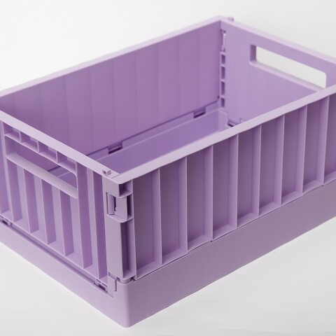 CESTA DE ALMACENAMIENTO PLEGABLE (MORADA/18 L) CESTA DE ALMACENAMIENTO PLEGABLE (MORADA/18 L)