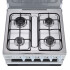 Cocina A Gas Enxuta 4 Hornallas Con Grill Cenx9604i BLANCO