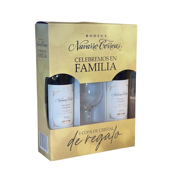 Pack 2 botellas Reserva + 1 copa de regalo Pack 2 botellas Reserva + 1 copa de regalo
