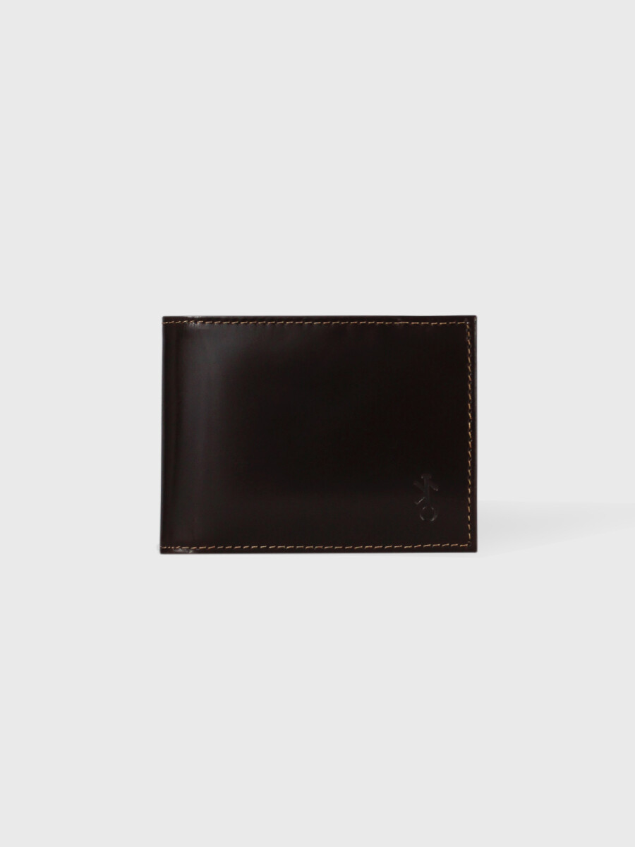 Billetera Tilo Premium - Marrón Oscuro 