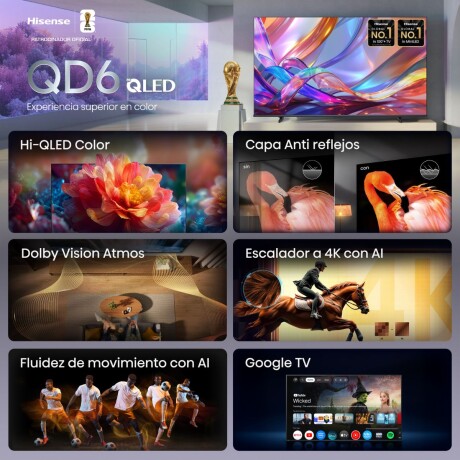 HISENSE SMART TV 65 QLED 65QD68SG V01