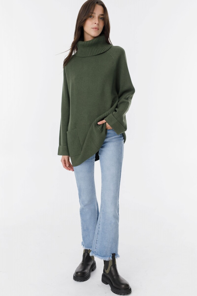 Sweater Hortencia Verde Militar