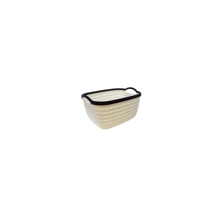 CESTO CANASTO ORGANIZADOR CALADO 29X23X16,5CM CESTO CANASTO ORGANIZADOR CALADO 29X23X16,5CM