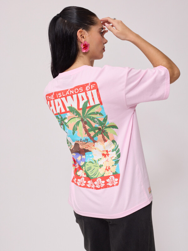 T-SHIRT NESSA RUSTY Rosa Claro