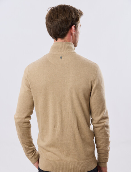 CAMPERA TEJIDA Beige