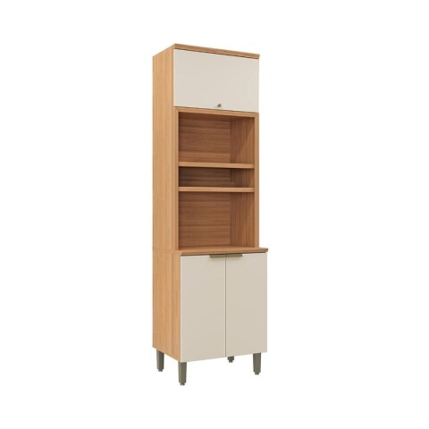 Mueble Doble Micro Selene Jequitiba/Off White Mueble Doble Micro Selene Jequitiba/Off White