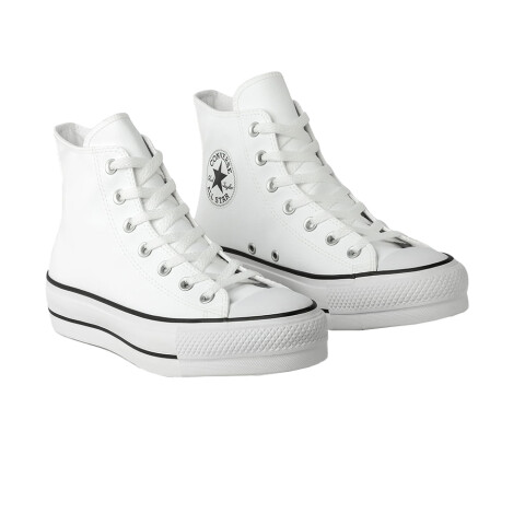 CONVERSE CHUCK TAYLOR PLATFORM White