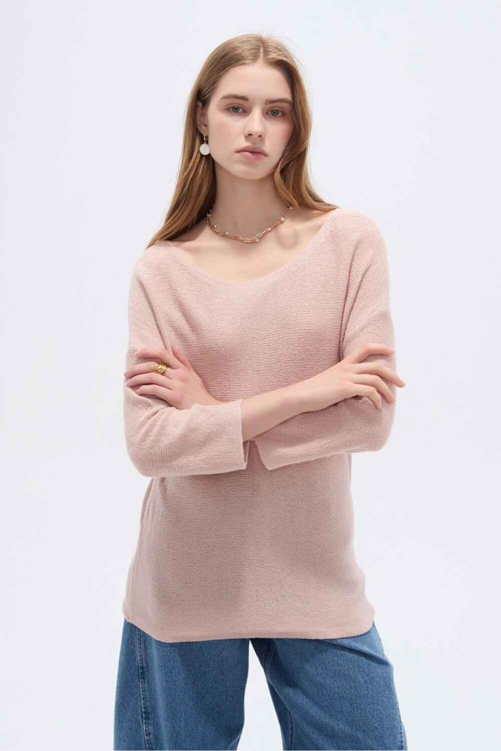 Sweater Serenite Rosa Viejo