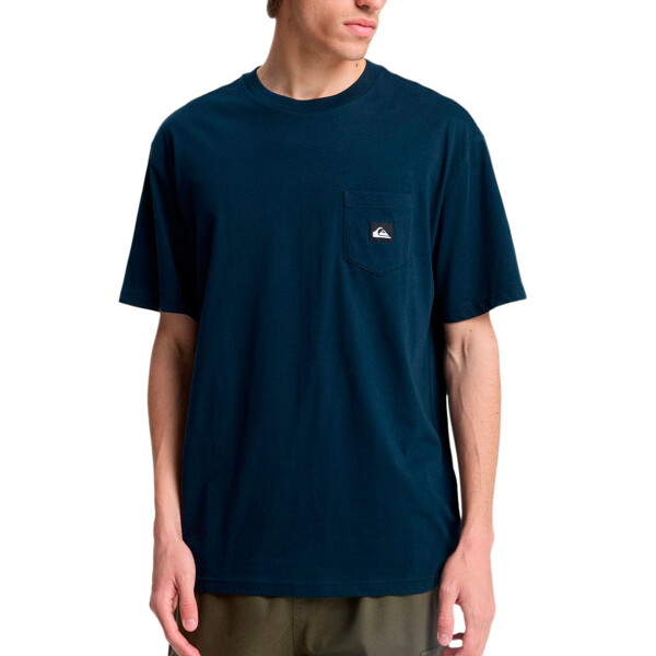 Quiksilver Remera SALT WATER Hombre - Marino Marino
