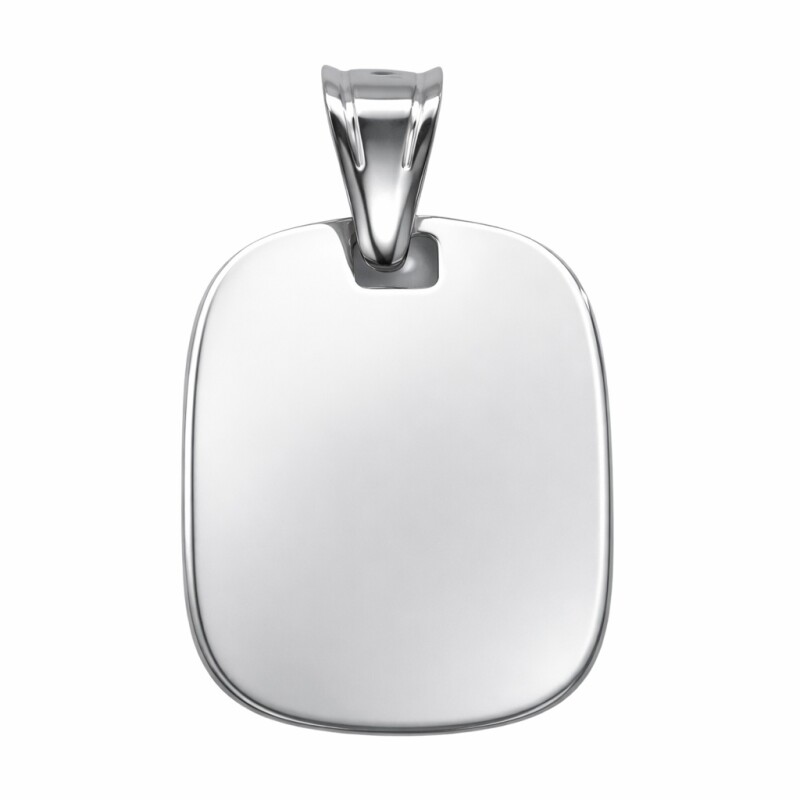 Dije Placa Rectangular - Plata 925 - sin piedra - CP4704 sinpiedra