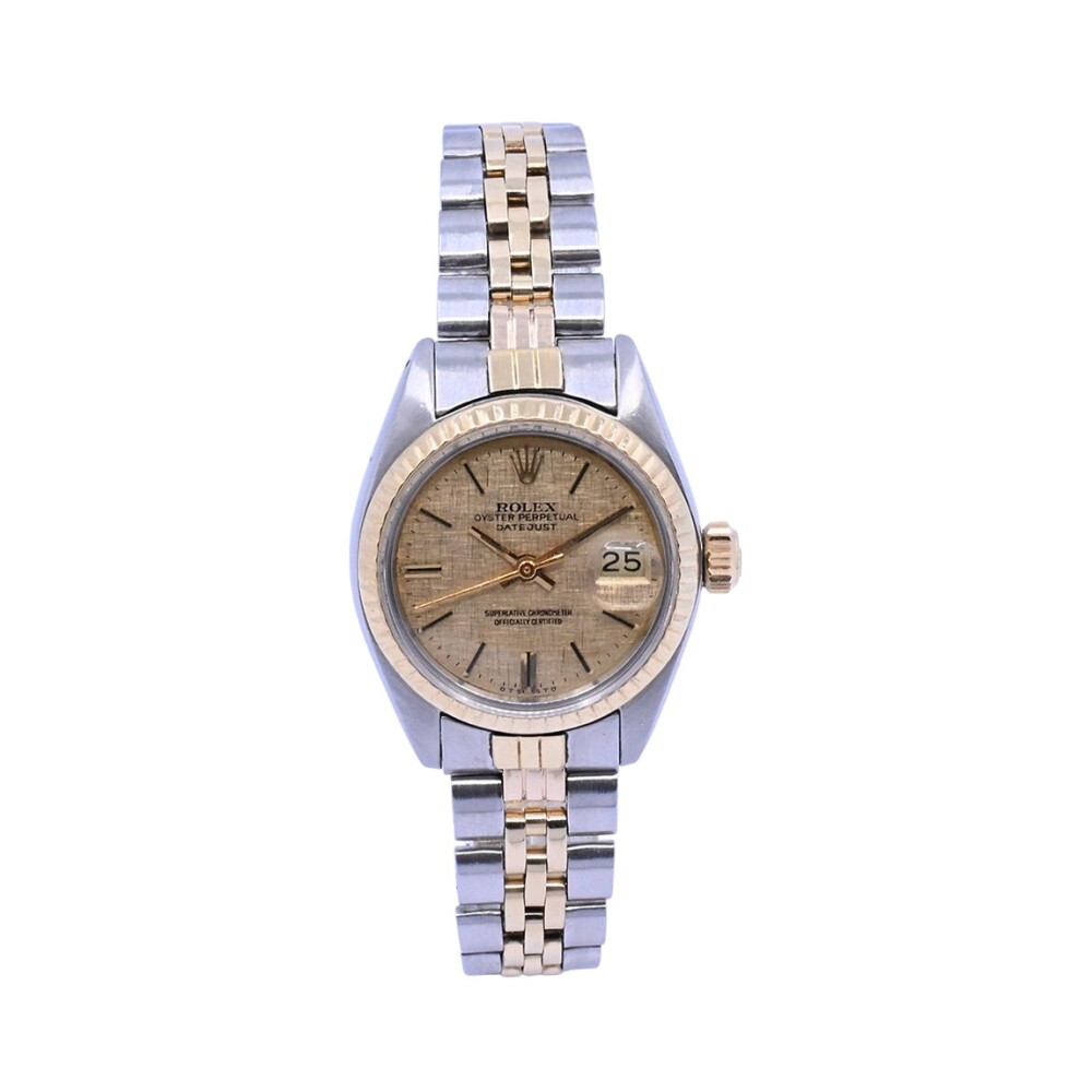 Rolex date dama 6917 acero y oro 26 mm año 1980 Rolex date dama 6917 acero y oro 26 mm año 1980