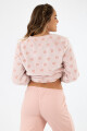 Pijama cutie corazon pink Rosado