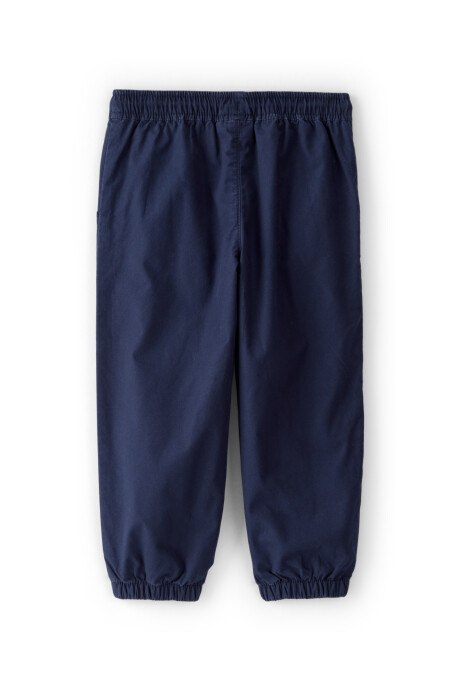 Pantalón deportivo de algodón, azul marino Pantalón deportivo de algodón, azul marino