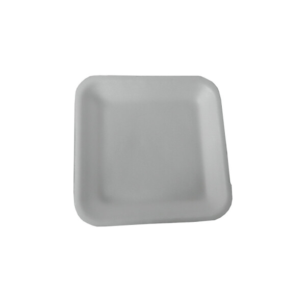 BANDEJA DE ESPUMA BLANCA 15X15X1.8 CM. BLANCO