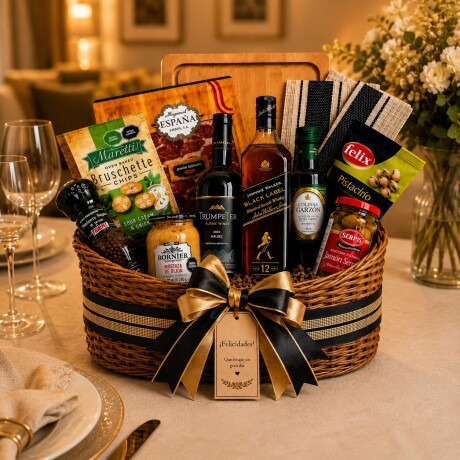 Canasta Gourmet Felicidades Gold Canasta Gourmet Felicidades Gold
