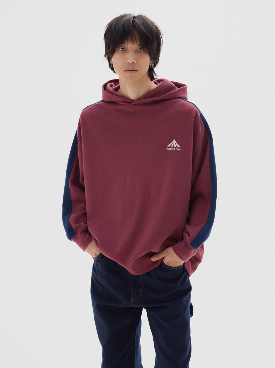 Hoodie Bart - Bordeaux 