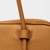 Cartera al hombro Horizon en cuero graneado Cuoio
