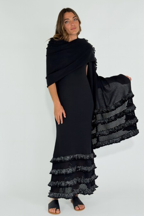 PASHMINA AZAHAR Negro