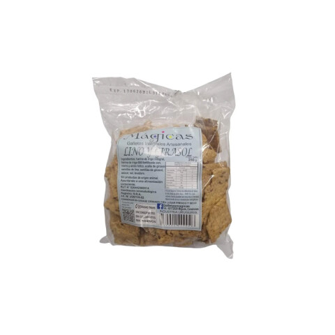 GALLETAS MAGICAS LINO Y GIRASOL 250G Gall Magicas Lino Y Girasol