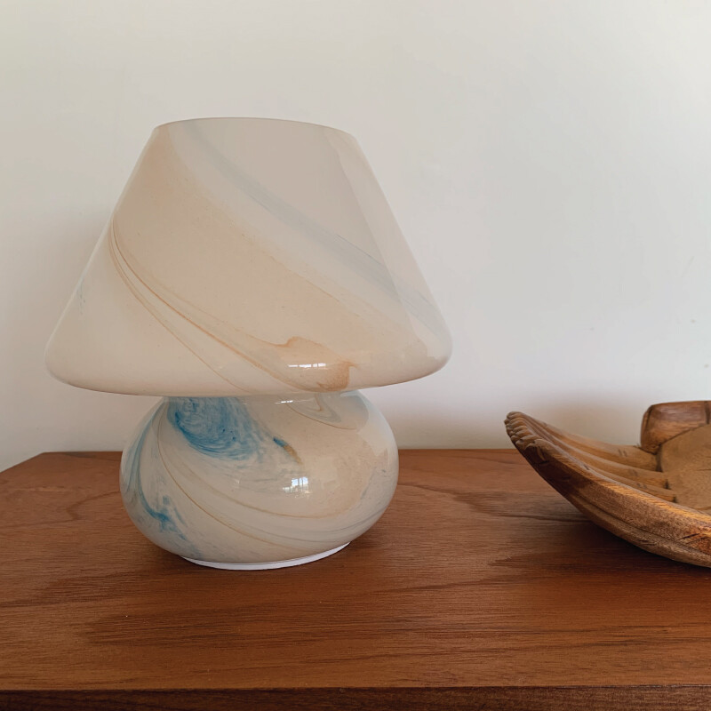 Lámpara de Vidrio Mármol