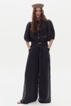 Pantalón Vincent en Lino Negro