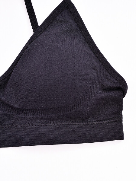 TOP BASICO SEAMLESS NEGRO
