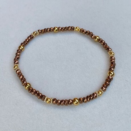Pulsera HAWAI en acero y hematita Pulsera HAWAI en acero y hematita