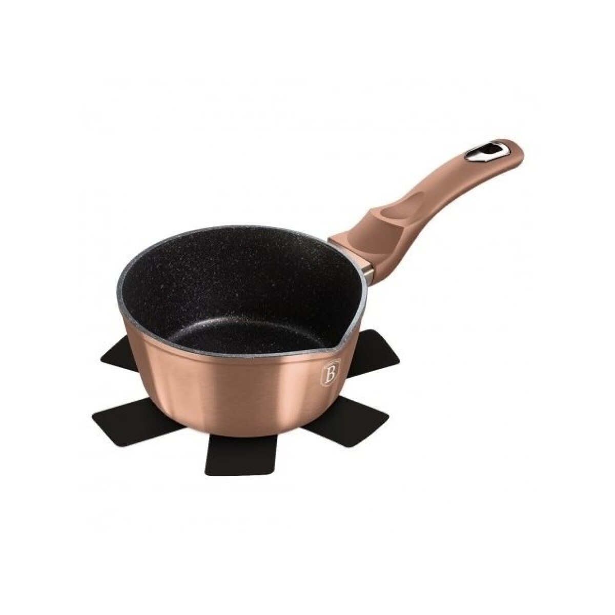 CACEROLA D16CM 1.2L ALUM FORJ ROSE BERLINGER 