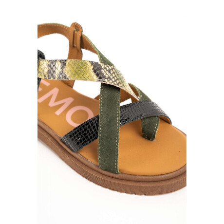 Sandalia Texturada Multi