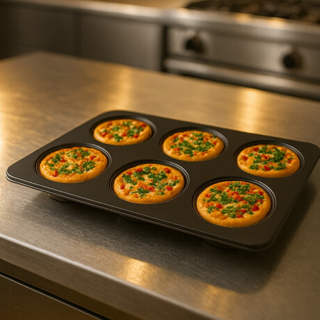 Bandeja de para Huevos y Tortillas de Aluminio Antiadherente GN 1/1 Bandeja de para Huevos y Tortillas de Aluminio Antiadherente GN 1/1