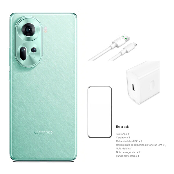 Oppo Reno 11 12/256 Gb 5g + Regalo CEL OPPO RENO 11 12/256 5G VERDE