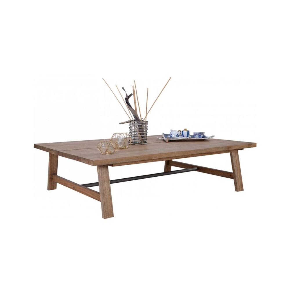 MESA RATONA CENTRAL MADERA MARRON BATIK BROWN