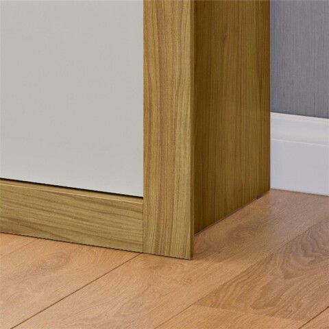 Ropero Armario Montecarlo 6 Puertas 3 Cajones Telescópicos - Marrocos / Off White Ropero Armario Montecarlo 6 Puertas 3 Cajones Telescópicos - Marrocos / Off White