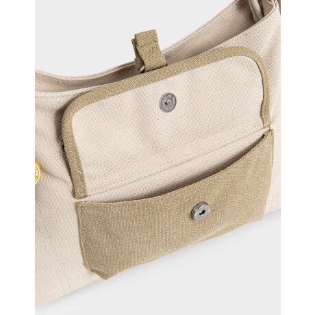 Carteras Grandes Blanco Crudo