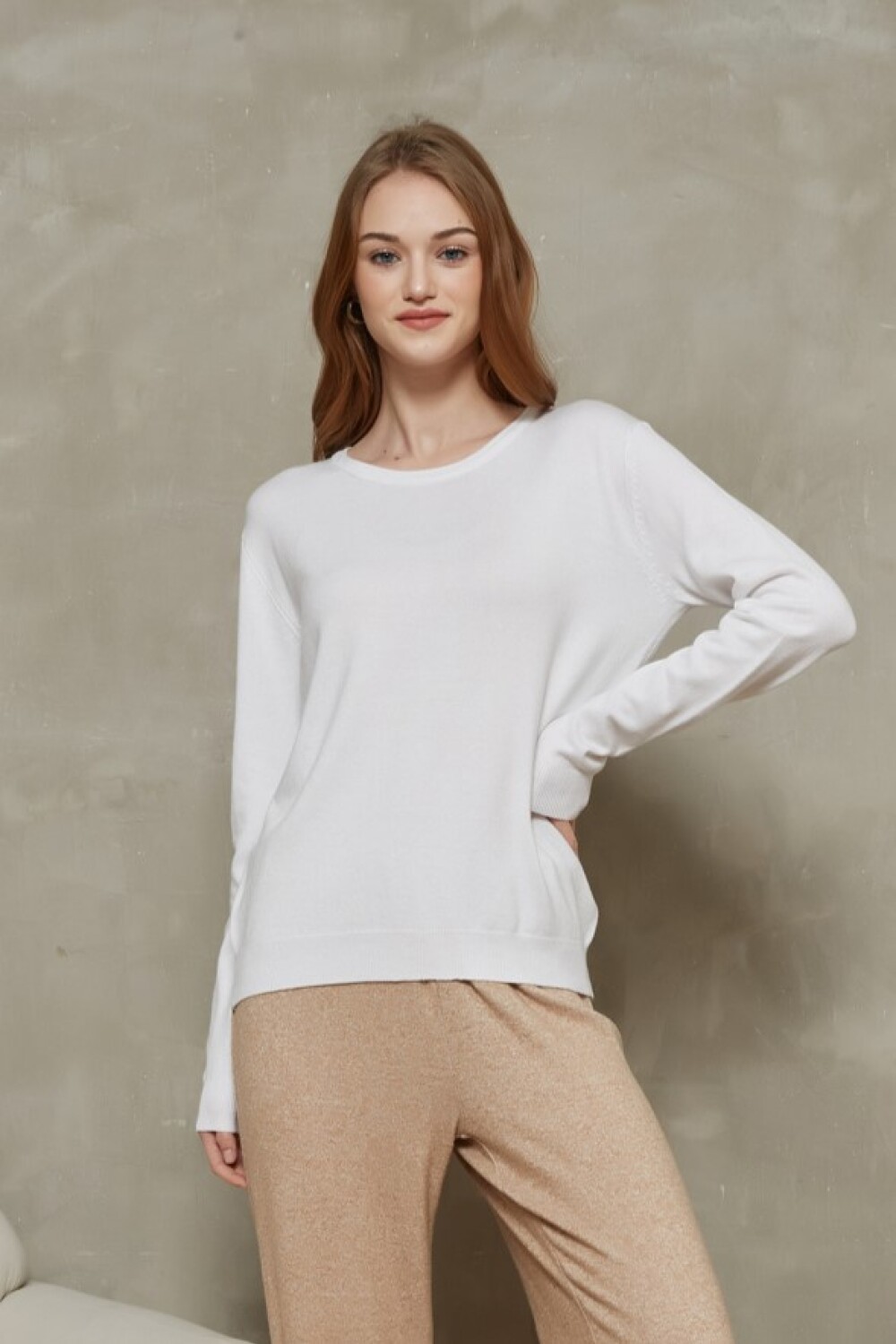 Sweater Planus Blanco
