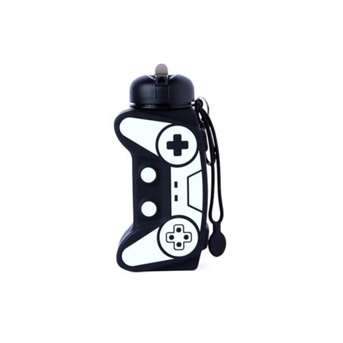 Botella plegable joystick - Negro 