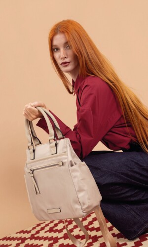 CARTERA MOCHILA VAINILLA VISON