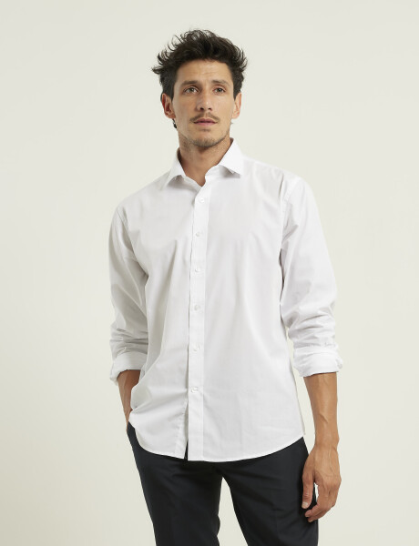 011683 CAMISA VESTIR HARRINGTON LABEL Blanco