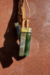 Stick Necklace Verde