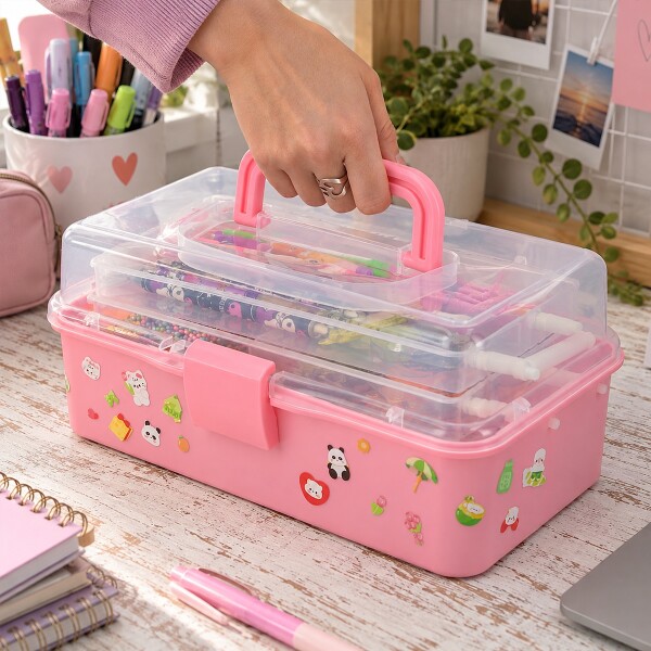 Set 1200 piezas Con Valija Para Hacer Pulseras Collares Llaveros Stickers para Niñas o Niños IMBACK Set 1200 piezas Con Valija Para Hacer Pulseras Collares Llaveros Stickers para Niñas o Niños IMBACK