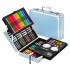 Set Valija Maletín Arte Escolar Didáctico 145 Piezas Pintar Variante Color Celeste