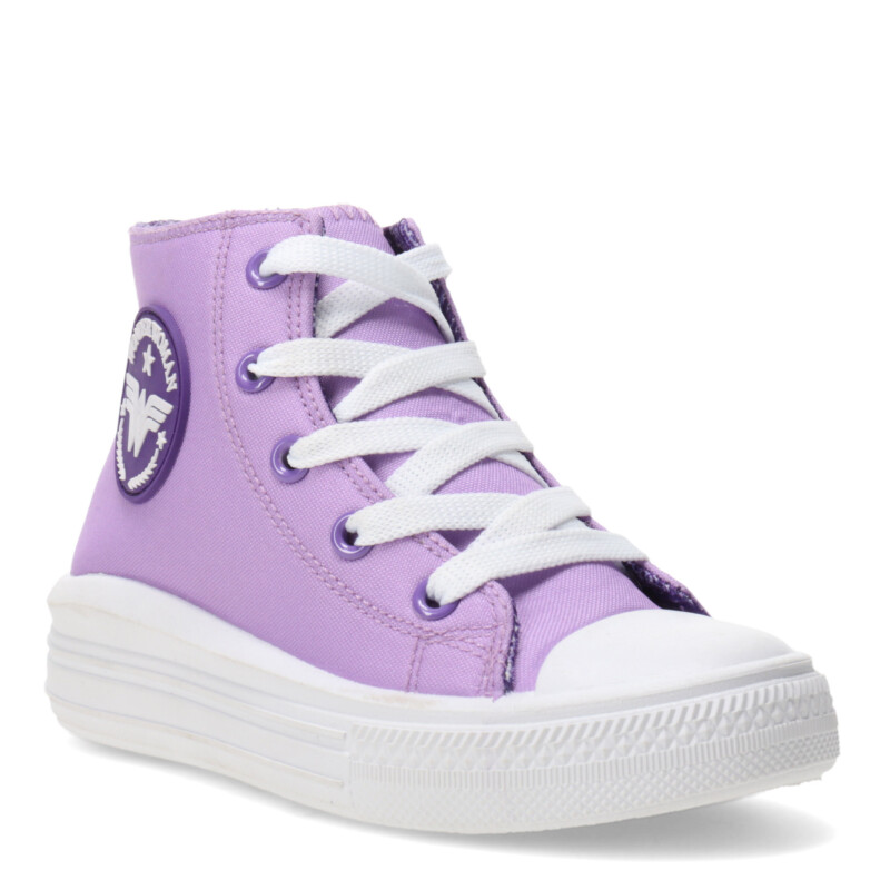 Championes de Niños DC Bota Wonder Woman Violeta
